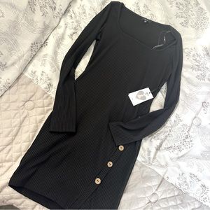 Black bodycon dress 🩷